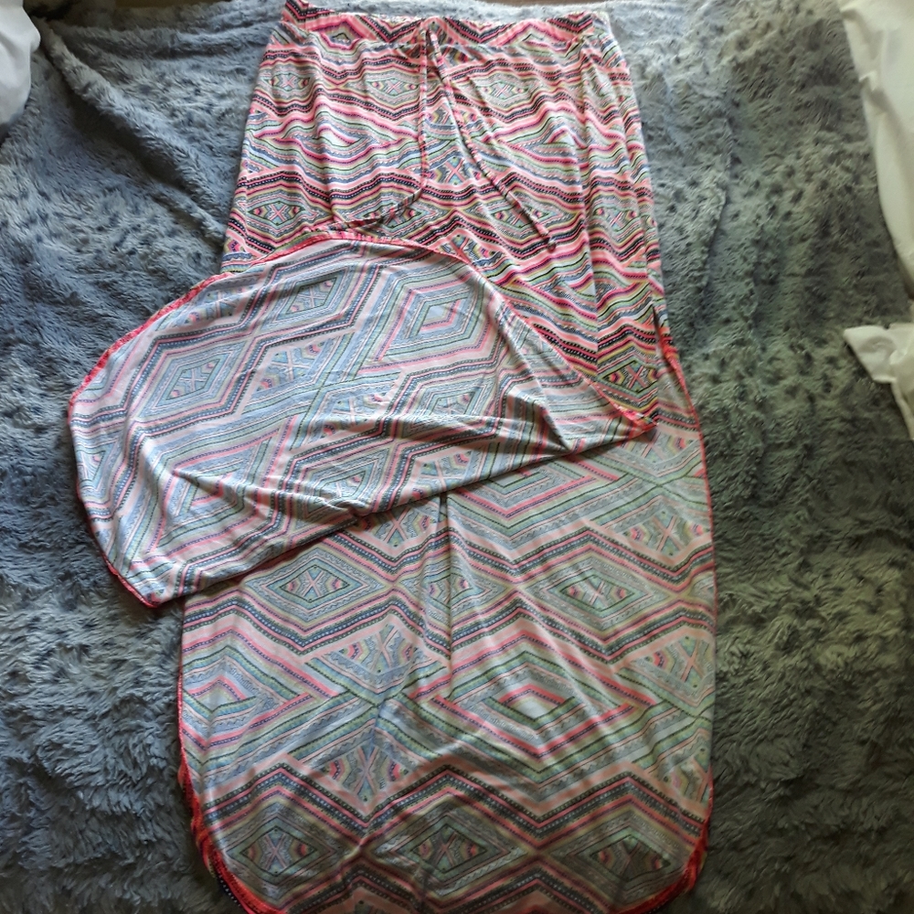 Floor length skirt